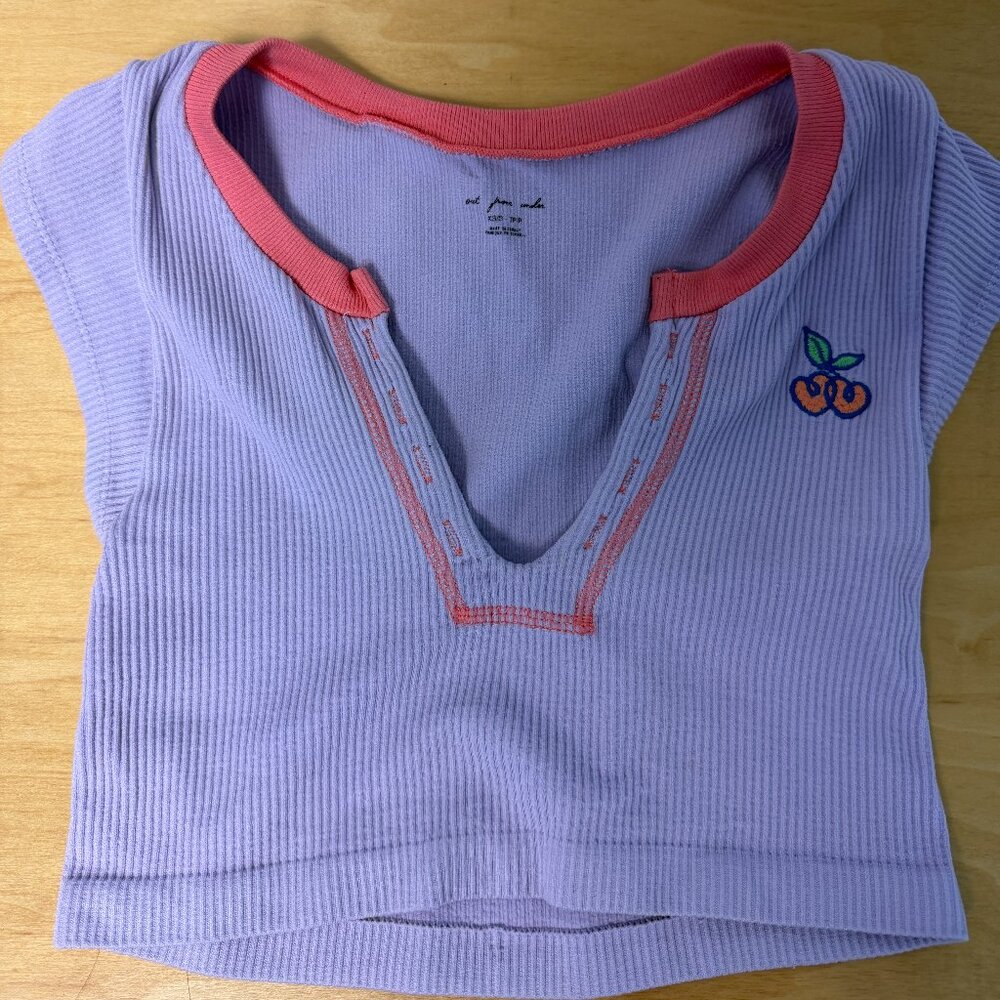 Out from Under Women's Purple Top Size XS/S In Great Shape